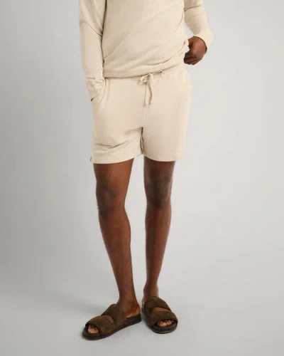 Onia Slub Terry Short 6" In Neutral