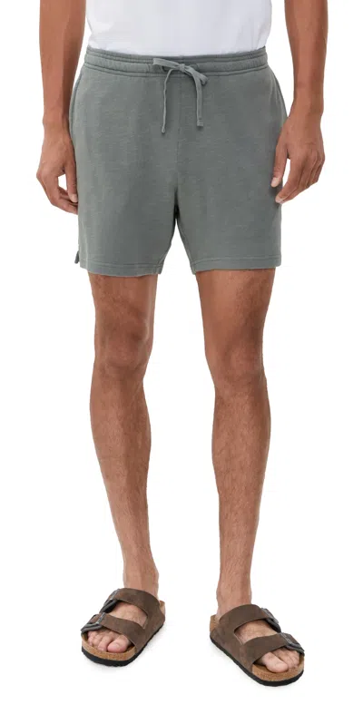 Onia Slub Terry Shorts 6 Agave
