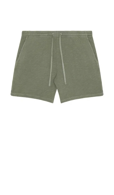 Onia Slub Terry Shorts In Agave