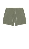 Onia Slub Terry Shorts In Gray