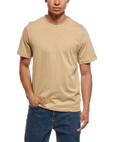 Onia Slub T-shirt In Brown