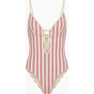 Onia Soleil One-piece Swimsuit In Pink