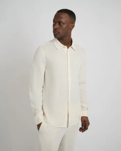Onia Standard Long Sleeve Linen Shirt