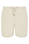 Onia Stretch Linen Blend Pull-on Shorts In Neutral