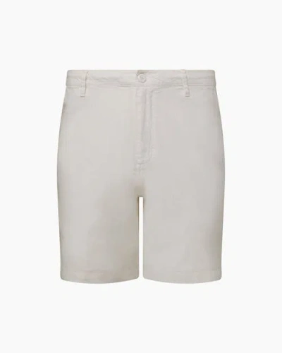 Onia Calder Mid-length Swim Shorts In White