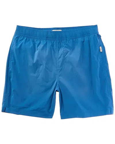 Onia Stretch Swim Short In Blue