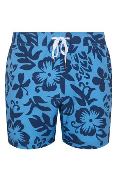 Onia Stretch Volley Swim Short In Blue