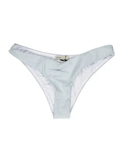 Pre-owned Onia Striped Bottoms W/ Tags In Blue