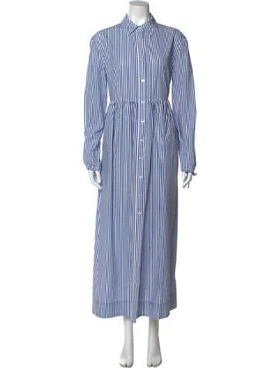Pre-owned Onia Striped Long Dress W/ Tags In Multi