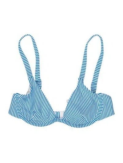 Pre-owned Onia Striped Top In Blue