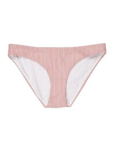 Pre-owned Onia Striped Top W/ Tags In Pink