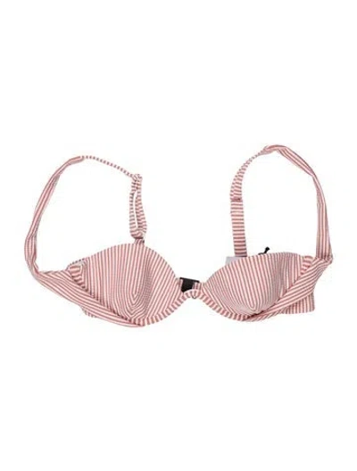 Pre-owned Onia Striped Top W/ Tags In Pink