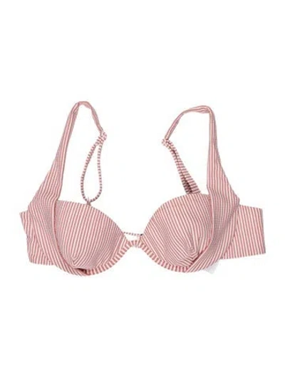 Pre-owned Onia Striped Top W/ Tags In Pink