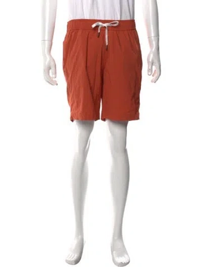 Pre-owned Onia Swim Trunks In Orange