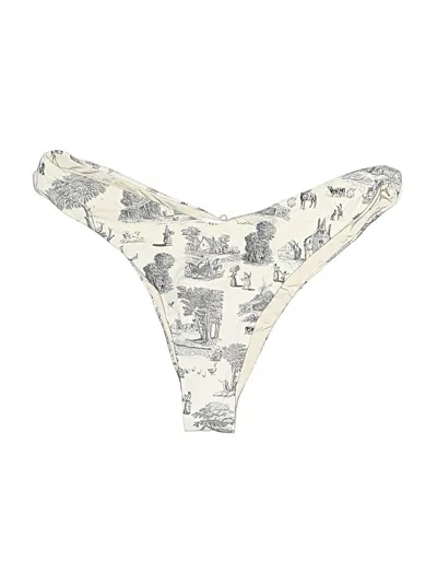 Pre-owned Onia Swimsuit Bottoms In Ivory