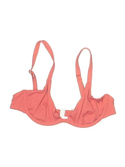 Onia Swimsuit Top Orange Swimwear In Pink