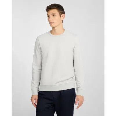 Onia Terry Crewneck Sweater In Gray