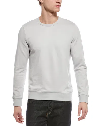 Onia Terry Crewneck Sweater In White