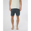 Onia Stretch Canvas Traveler Linen-blend Short In Blue