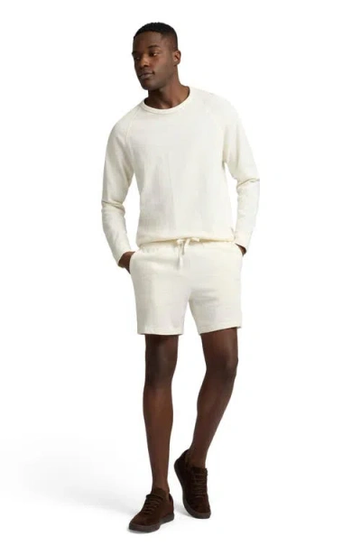 Onia Terry Slub Shorts 6" In White
