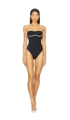 Onia Thea One Piece In Black & White