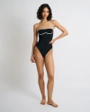 Onia Thea One Piece In Black/egret