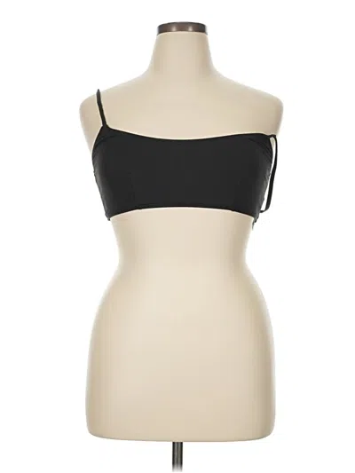 Pre-owned Onia Tube Top Black Strapless Neckline Tops