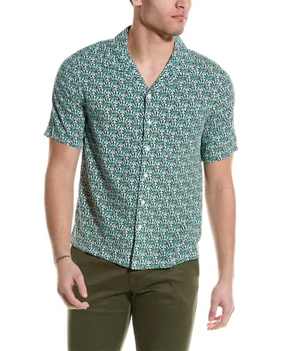 Onia Vacation Shirt In Green