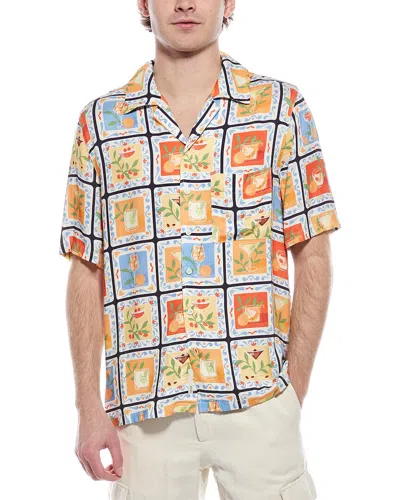 Onia Vacation Shirt In Orange