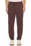 Onia Waffle Jogger In Brown