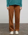 Onia Wide Leg Corduroy Carpenter Pant In Mineral In Multi