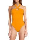 Onia Women's Poppy Halter One-piece Swimsuit