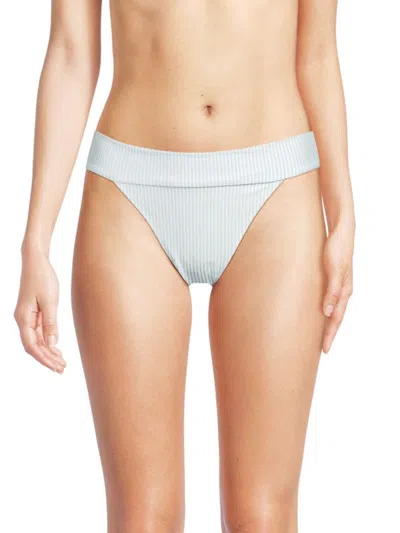 Onia Karina Bikini Bottom In Cool Blue