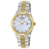 Oniss Men's Admiral White Dial Watch In Gold