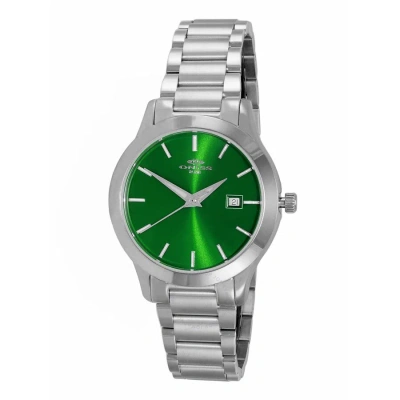 Oniss Onj4441 Greendial Ladies Watch Onj4441-0lgn In Metallic