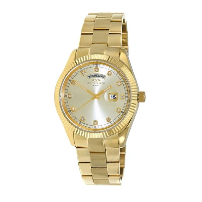 ONISS ONISS ONZ3881 GOLD-TONE DIAL MEN'S WATCH ON3881-MGG