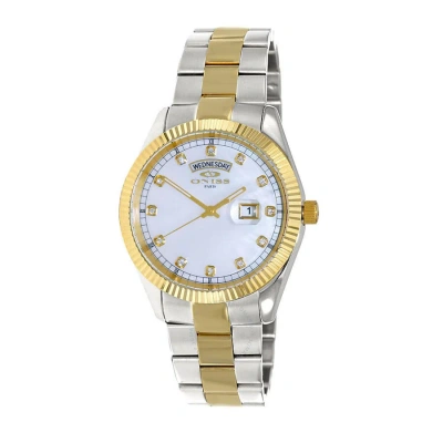 Oniss Onz3881 White Dial Men's Watch On3881-2twt