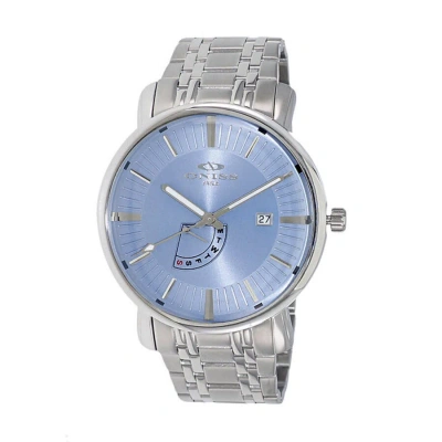 Oniss Sorrento Quartz Blue Dial Men's Watch On2626-mlb In Metallic