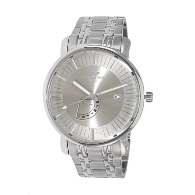 Oniss Sorrento Quartz Silver Dial Men's Watch On2626-msv In Metallic