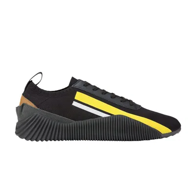 Pre-owned Onitsuka Tiger Acromount Knit 'black Vibrant Yellow'