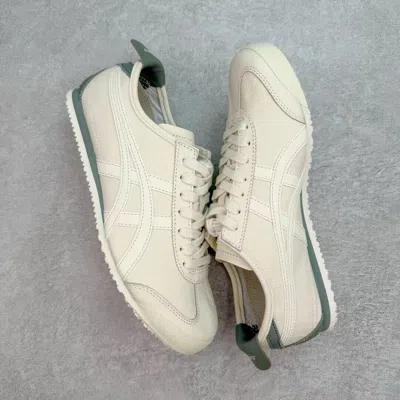Pre-owned Onitsuka Tiger Authentic Asics  Mexico 66 Brand In Creamy White