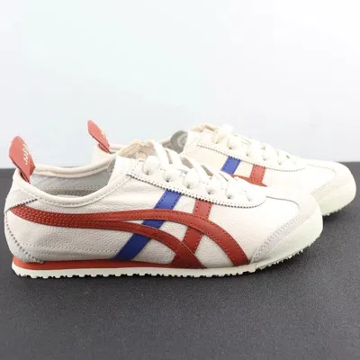Pre-owned Onitsuka Tiger Authentic  Mexico 66 Classy Sneakers Brand W/box Unisex In Blue