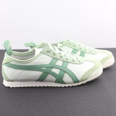 Pre-owned Onitsuka Tiger Authentic  Mexico 66 Green Sneakers Brand W/box Unisex