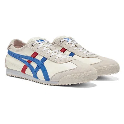 Pre-owned Onitsuka Tiger Authentic  Mexico 66 Sd White/directoire Blue 1183c015 104 Fedex