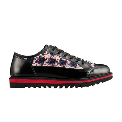 Pre-owned Onitsuka Tiger Blucher Lo 'black Classic Red Tweed'
