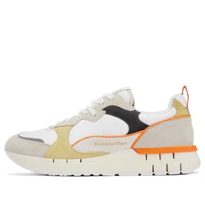 Onitsuka Tiger Bravon Shoes 'beige White Yellow Black' In Neutral