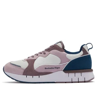 Onitsuka Tiger Bravon Shoes 'pink Wonder Mauve Blue' In Gold