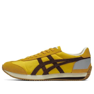 Onitsuka Tiger California 78 Vin 'sunflower Yellow Licorice Brown' In Multi