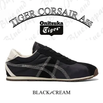 Pre-owned Onitsuka Tiger Corsair A55 Black Anniversary Items 1183c317 001 Us 5-11h Unisex