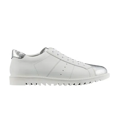 Pre-owned Onitsuka Tiger Court-t 'white Silver' | Men's Size 8